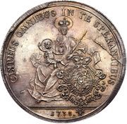 1 Thaler - Charles Albert, Germany, 1738 reverse image