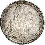 1 Thaler - Charles Albert Vikariat obverse image