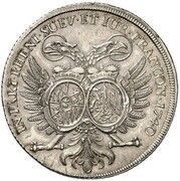 1 Thaler - Charles Albert Vikariat, Germany, 1740 reverse image