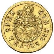 ½ Ducat - Ferdinand Maria Birth of Maximilian Emanuel, Germany, 1662 reverse image