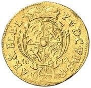 ½ Ducat - Ferdinand Maria, Germany, 1672-1678 reverse image