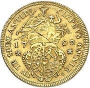 1 Goldgulden - Maximilian II Emanuel, Germany, 1691-1715 reverse image