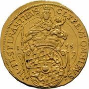 1 Ducat - Ferdinand Maria, Germany, 1655 reverse image