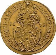 1 Ducat - Ferdinand Maria, Germany, 1655-1671 reverse image