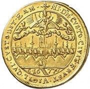 1 Ducat - Ferdinand Maria, Germany, 1676-1678 reverse image