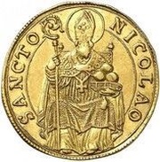 1 Ducat - Maximilian II Emanuel Birth of Joseph Clemens, Germany, 1701 reverse image