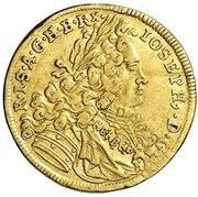 1 Ducat - Maximilian II Emanuel Austrian Administration obverse image