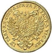 1 Ducat - Maximilian III Joseph Vikariat, Germany, 1745 reverse image