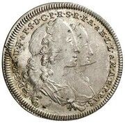 1 Ducat - Maximilian III Joseph Marriage of Maximilian III Joseph and Maria Anna of Sachsen - Silver Pattern obverse image
