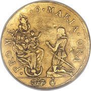 2 Ducats - Maximilian I Trade Coinage, Germany, 1642-1647 reverse image