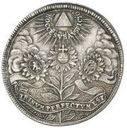 2 Ducats - Maximilian II Emanuel Birth of Prince Ferdinand Maria; Silver pattern obverse image
