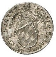 3 Ducats - Ferdinand Maria Wedding of Ferdinand Maria and Adelheid - Silver Pattern, Germany, 1652 reverse image