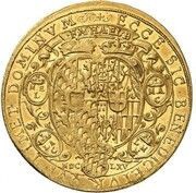 4 Ducats - Ferdinand Maria Birth of Prince Louis Amadeus obverse image