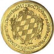 5 Ducats - Ferdinand Maria Birth of Princess Maria Anna, Germany, 1660 reverse image