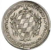 5 Ducats - Ferdinand Maria Birth of Princess Maria Anna - Silver Pattern, Germany, 1660 reverse image