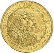 5 Ducats - Maximilian II Emanuel Marriage of Maximilian II Emanuel and Maria Antonia of Austria obverse image