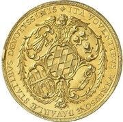 5 Ducats - Maximilian II Emanuel Marriage of Maximilian II Emanuel and Maria Antonia of Austria, Germany, 1685 reverse image