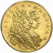 2 Carolin - Charles Albert Foundation of the Order of St. George obverse image