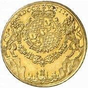 2 Carolin - Charles Albert Foundation of the Order of St. George, Germany, 1729 reverse image