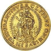 6 Ducats - Maximilian I Gold Pattern, Germany, 1627 reverse image