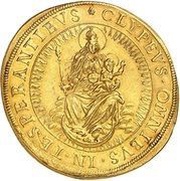 10 Ducats - Maximilian I, Germany, 1643 reverse image