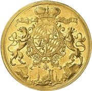20 Ducats - Charles Albert, Germany, 1739 reverse image
