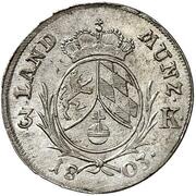 3 Kreuzers - Maximilian IV Joseph, Germany, 1803-1804 reverse image