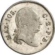 6 Kreuzers - Maximilian IV Joseph Kreuzers Landmünze obverse image