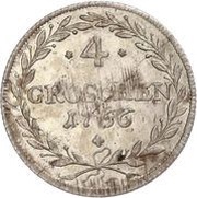 4 Groschen - Maximillian III Joseph, Germany, 1766-1767 reverse image