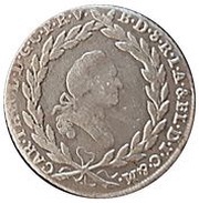 10 Kreuzers - Charles Theodore Konventionskreuzer obverse image