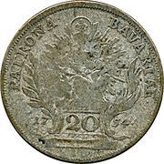 20 Kreuzers - Maximilian III Joseph Konventionskreuzer, Germany, 1753-1763 reverse image