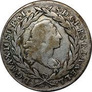 20 Kreuzers - Maximilian III Joseph Konventionskreuzer obverse image