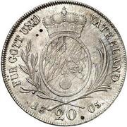 20 Kreuzers - Maximilian IV Joseph, Germany, 1804-1805 reverse image