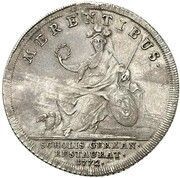 ¼ Thaler - Maximillian III Joseph Schulpreis, Germany, 1772 reverse image