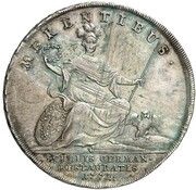 ½ Thaler - Maximillian III Joseph Schulpreis, Germany, 1772 reverse image
