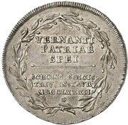 ½ Thaler - Charles Theodore Schulpreis, Germany, 1782 reverse image