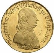 ½ Thaler - Maximilian IV Joseph Schulpreistaler Gold Pattern obverse image