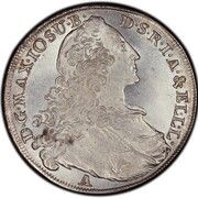 1 Conventionsthaler - Maximilian III Joseph obverse image