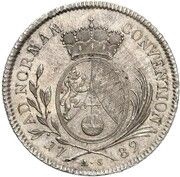 1 Thaler - Charles Theodor, Germany, 1778-1795 reverse image