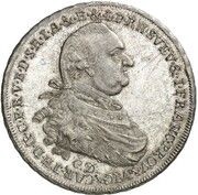 1 Thaler - Charles Theodore Vikariat obverse image