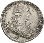 1 Thaler - Charles Theodor obverse image