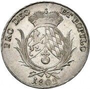 1 Conventionsthaler - Maximilian IV Joseph, Germany, 1802 reverse image