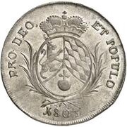 1 Thaler - Maximilian IV Joseph, Germany, 1802-1803 reverse image