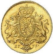 1 Ducat - Maximilian III Joseph, Germany, 1755-1775 reverse image
