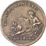 1 Ducat - Charles Theodore Donaugold-Dukat - Copper Pattern, Germany, 1780 reverse image