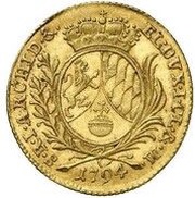 1 Ducat - Charles Theodor, Germany, 1794-1798 reverse image