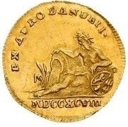 1 Ducat - Charles Theodore Donaugold-Dukat, Germany, 1798 reverse image