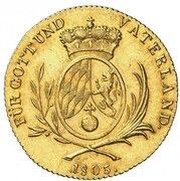 1 Ducat - Maximilian IV Joseph, Germany, 1804-1805 reverse image