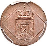 1 Heller - Maximilian I Joseph obverse image