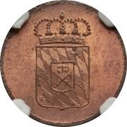 1 Pfennig - Louis I obverse image